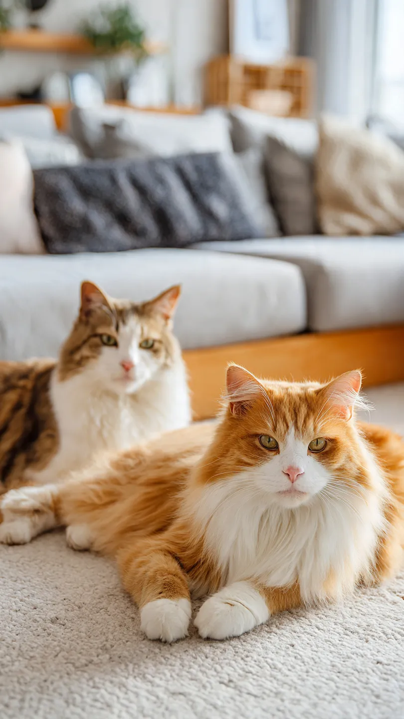 Gato descansando para ilustrar o serviço de cat sitter do Cat Resort